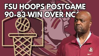 FSU Basketball  Florida State NC State  Leonard Hamilton on 9083 win over NCSU FSU [upl. by Bettencourt]