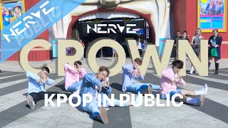 KPOP IN PUBLIC Crown  TXT DANCE COVER  NERVE [upl. by Isidor]