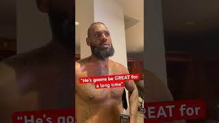 LEBRON JAMES TALKS ABOUT ZION WILLIAMSON POST GAME AFTER LAKERS BEAT PELICANS IN PLAYIN GAME [upl. by Essy]