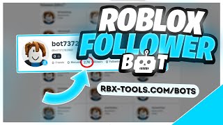 How To Bot Followers on Roblox  REAL METHOD [upl. by Euginom]