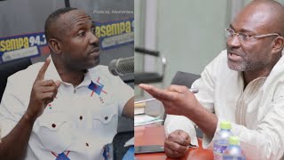 I cant stoop so low for such a useless manJohn Boadu loses control on live radio with Kennedy [upl. by Hekker]