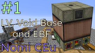 Low Voltage and Electric Blast Furnace  Nomifactory CEu Ep 1 [upl. by Askari]