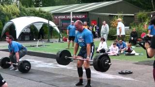 Simon Thomas competing at Britains Natural Strongest Man u105kg 2012 [upl. by Adnocahs]