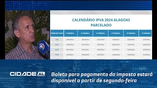 IPVA Boleto para pagamento do imposto estará disponível a partir de segundafeira [upl. by Kal]