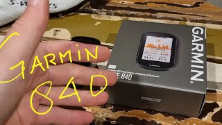 Garmin 840 Unboxing And FIRST Impression [upl. by Ferullo]