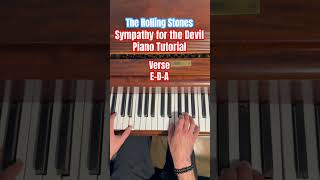 Rolling Stones Sympathy For The Devil  Easy Piano Tutorial [upl. by Drake]