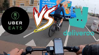 Who pays more UberEats VS Deliveroo in Amsterdam [upl. by Nna]