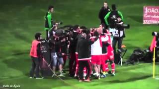 Rio Ave 01 Benfica  31ª Jorn Liga 201516  Chegada ao estádio Festejos do golo e Final do jogo [upl. by Mercy]