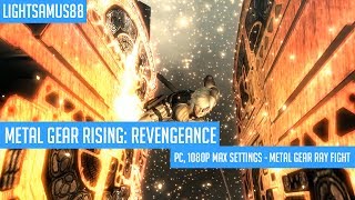 Metal Gear Rising Revengeance  PC 1080p Max Settings  Metal Gear Ray Fight [upl. by Idur472]