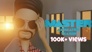 Master  3D Animated Teaser  Vijay  Vijay Sethupathi  Lokesh Kanagaraj  Anirudh  Tamil [upl. by Burny51]