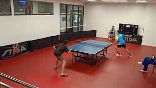 2024 sndtta div 2 final Clement Siu vs Byrce Hoang set 1 [upl. by Hayarahs]