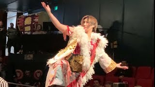 Takumi Iroha Entrance Kitsune Women’s Wrestling Los Angeles California March 24th 2024 [upl. by Voss]