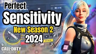 Ultimate Zero Recoil Sensitivity Settings Call Of Duty Mobile For New Season 2 Battle Royale and MP [upl. by Niwled521]