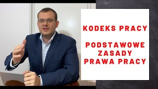 Podstawowe zasady prawa pracy Pracownik i Pracodawca Kodeks Pracy [upl. by Polloch239]