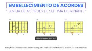 Embellecimiento de acordes de 7ª dominante [upl. by Ratib]