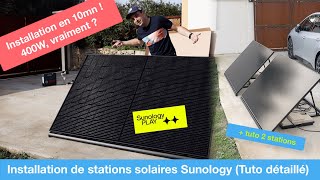 Installation des panneaux solaires Sunology Play  sans électricien et en 5mn [upl. by Tenej]