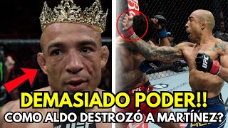 😱¡El Rey De Rio Regresa Al TRONO  Así fue Como José Aldo DESTROZÓ a Martínez UFC 301 [upl. by Lletniuq631]