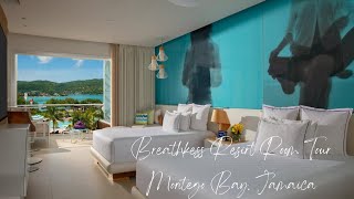 MONTEGO BAY JAMAICA  BREATHLESS RESORT ROOM TOUR [upl. by Zwick]