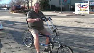 How to Ride a Recumbent Bike [upl. by Dinin]