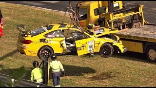 Nordschleife ᴴᴰ Highlights  Crashes 06 10 2018 VLN 8 Nürburgring [upl. by Nahpets]