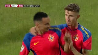 REZUMAT  FCSB  CFR Cluj 31 Bombardierii Tavi Popescu și Șut au torpilat campioana [upl. by Aronel866]