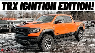 2022 RAM TRX IGNITION EDITION This Exclusive Orange Crush TRX NUTS PEEL CHRYSLER RAM in THE GTA PC [upl. by Neehsuan]