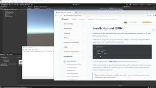 Unity ReadWrite JSON to text file tutorial [upl. by Lerner374]