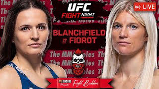 🔴UFC Atlantic City Erin Blanchfield vs Manon Fiorot  LIVE Fight Commentary [upl. by Ellerud]