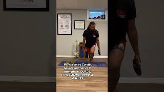 CURTSY LUNGES  QUAD STRENGTH  PAIN RELIEF ⭐️ [upl. by Eloci674]