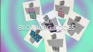 6 pajama codes for bloxburg [upl. by Hedberg]