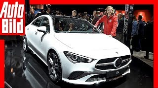 Mercedes CLA CES 2019 Weltpremiere  Vorstellung  Sitzprobe [upl. by Jarrett]