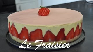 Recette  Comment réaliser un Fraisier [upl. by Anelem]