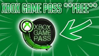 Working August 2020 How to Get XBOX GAME PASS for Free [upl. by Kcinnay]