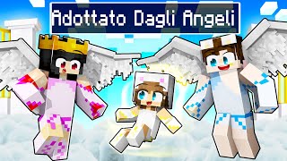 ADOTTATA DA UNA FAMIGLIA DAGLI ANGELI SU MINECRAFT [upl. by Alveta747]