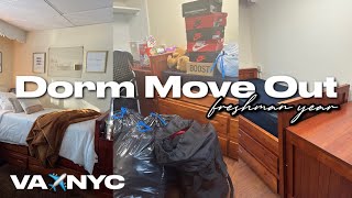 HBCU VLOG Moving Out of my Dorm  Twitchell Hall at Hampton University  Cianna Renee [upl. by Nimocks940]