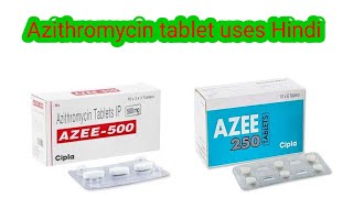 Azee tablet 500mg250mg Azithromycin [upl. by Nyla]