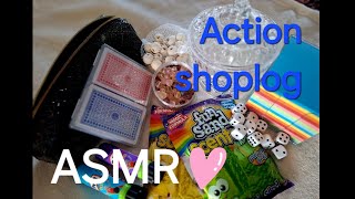 ASMR NL 🇳🇱 Dutch Action amp Kruidvat shoplog whispering show and tell [upl. by Aital]