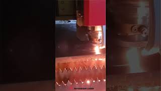 Dynamite with a laser beam 🧨 Guaranteed to blow your mind 🎵 Mitsubishi GXF 10Kw fiber laser [upl. by Mahan]