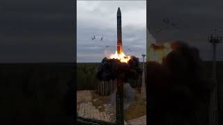 Russian ICBM in action Check out this impressive missile launch Russia icbm war ukraine putin [upl. by Ledua]