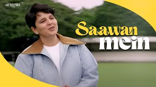 Falguni Pathak  Saawan Mein Official Music Video  Revibe  Hindi Songs [upl. by Suidaht168]