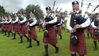 Strathclyde Police Pipe Band  European Championships 2012 [upl. by Burt]