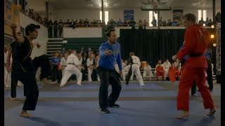 Crane Kick  Cobra Kai  Fight Scene  Full clip [upl. by Berti]