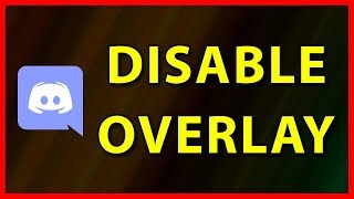 How to turn off Discord in game Overlay on Windows 2019 [upl. by Darahs]