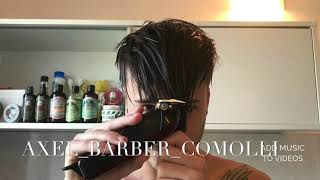 Selfcut tutorial crop fringe razor fade haircut [upl. by Lumbard]