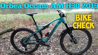 Orbea Occam Am h30 2019  bike check [upl. by Aikam631]