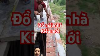 Đổ mái nhà construction brick civilengineering smartworkers smartwork xuhuong shortvideo [upl. by Ragen]