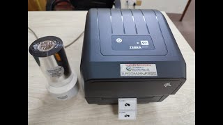 Zebra ZD230 Barcode Printer Installation in Bangla  Zebra ZD230  Support 01823021975 [upl. by Whit]