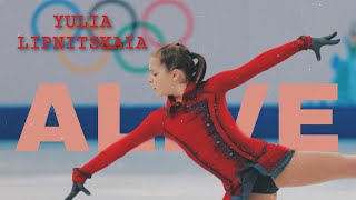 Figure Skating Patinaje sobre hielo  YULIA LIPNITSKAYA  ALIVE Sia [upl. by Jens]