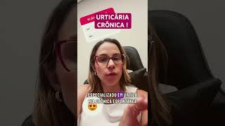 Urticária crônica espontânea uce alergista urticaria omalizumabe [upl. by Asert]