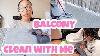 CLEANING MOTIVATION  CLEAN WITH ME 2021  BALCONY CLEANING [upl. by Suiramad]